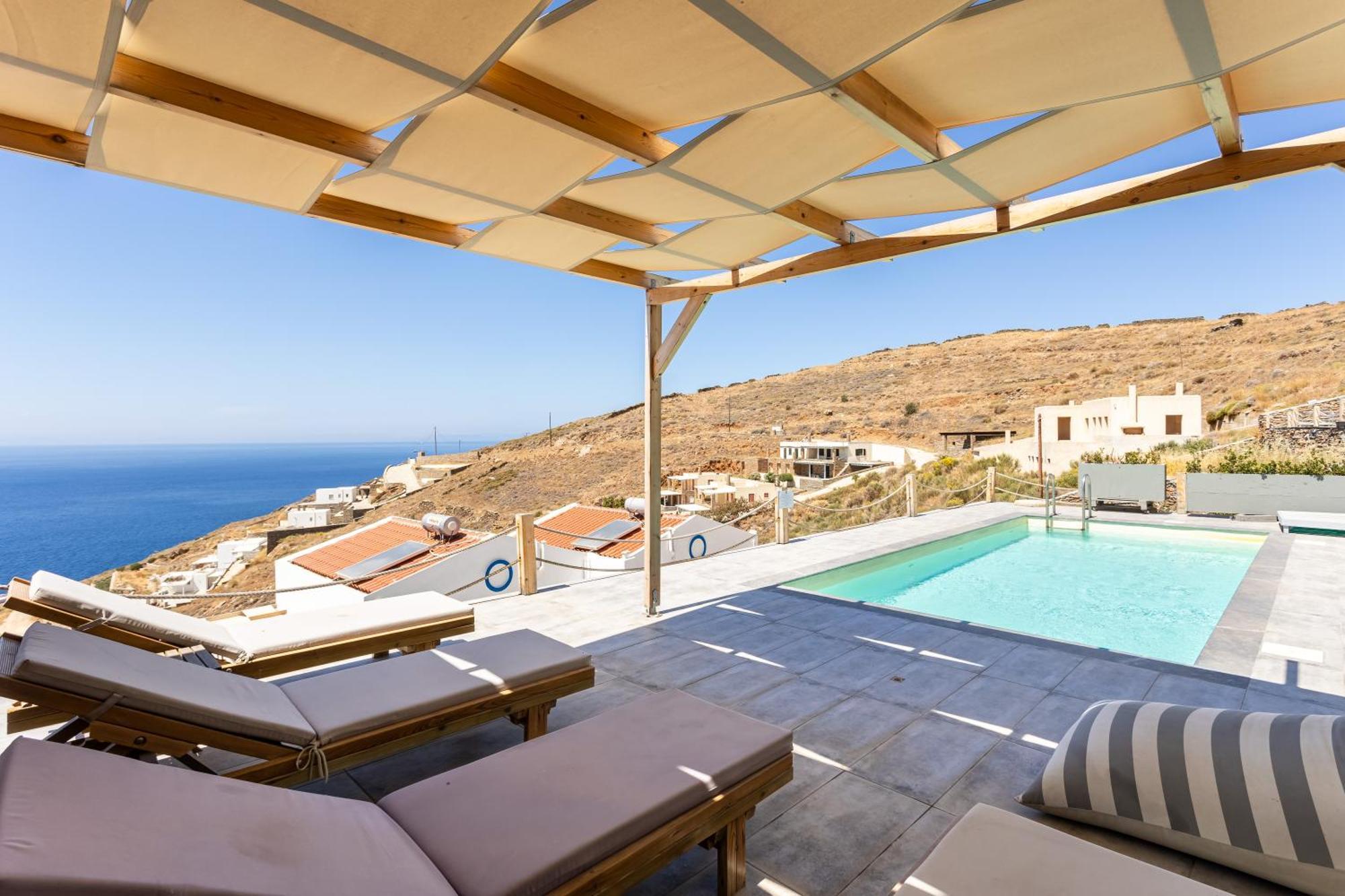 Live In Blue - Kea'S Myriad Shades Korissia  Exterior foto