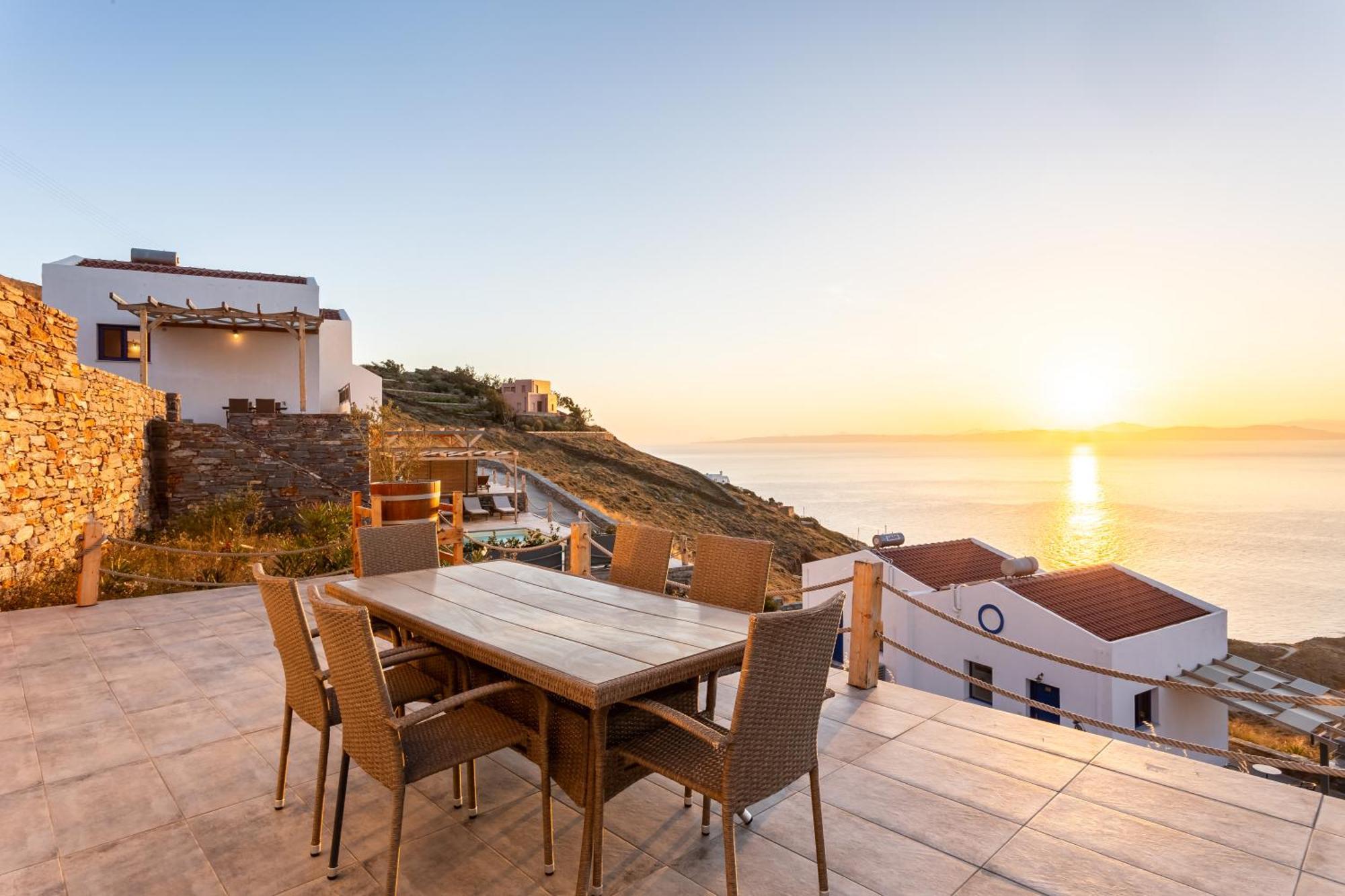 Live In Blue - Kea'S Myriad Shades Korissia  Exterior foto