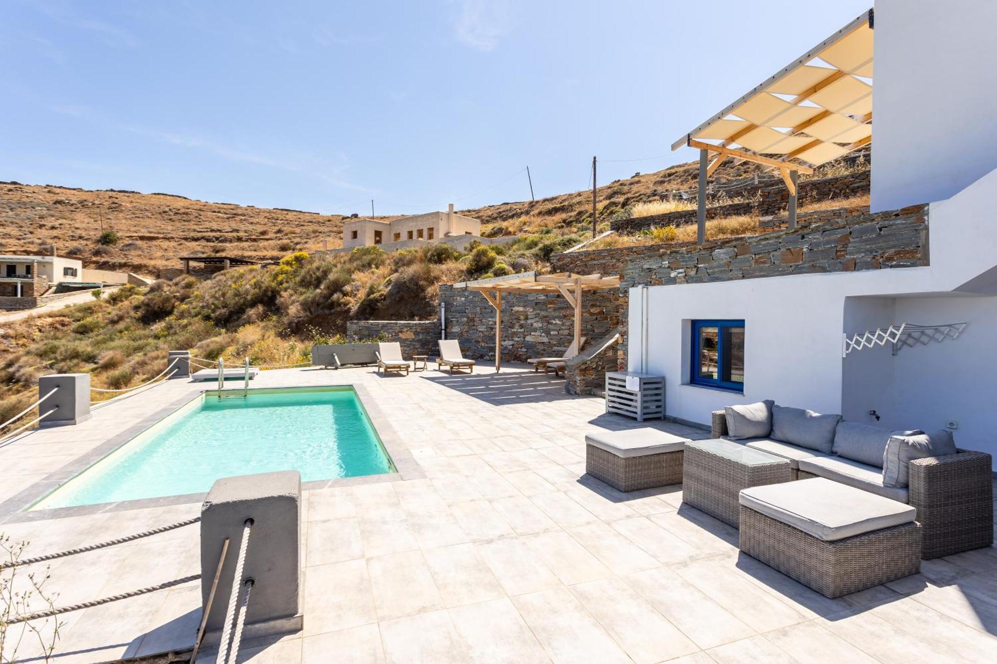Live In Blue - Kea'S Myriad Shades Korissia  Exterior foto