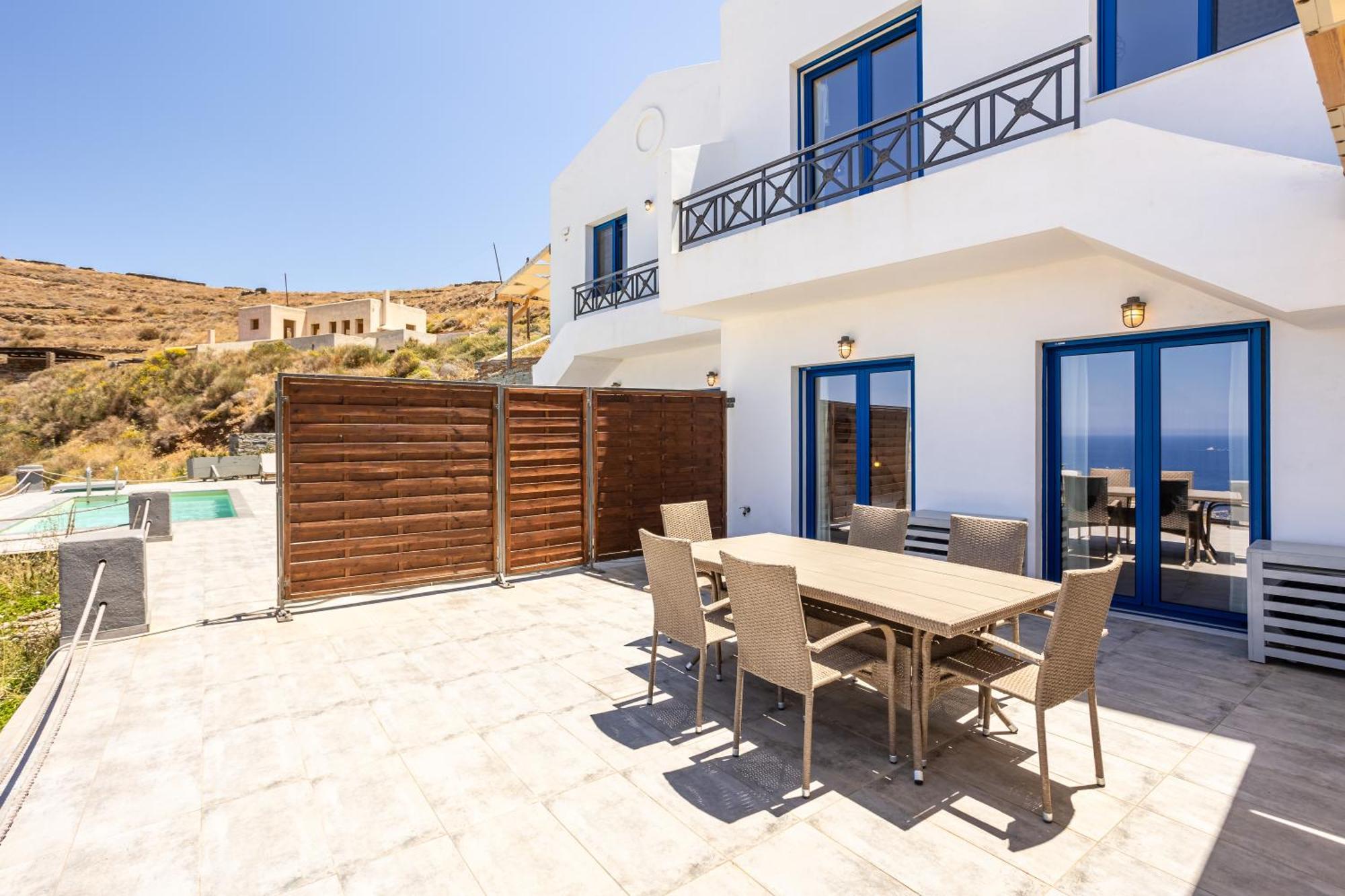 Live In Blue - Kea'S Myriad Shades Korissia  Exterior foto